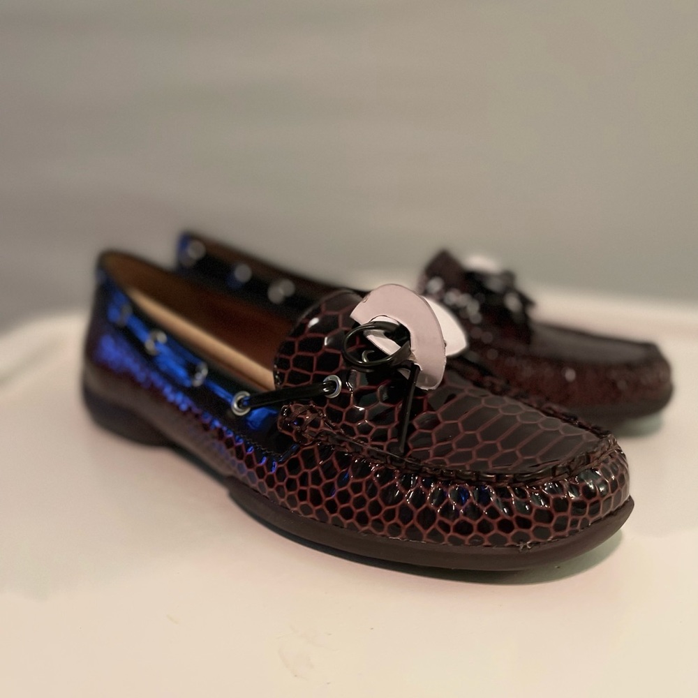 Expresso Patent Python Donald J Pliner Volly Loafers